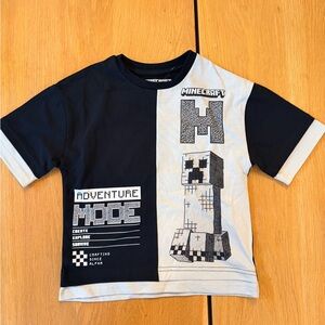 Adventure Mode Kids T-Shirt - Black and White